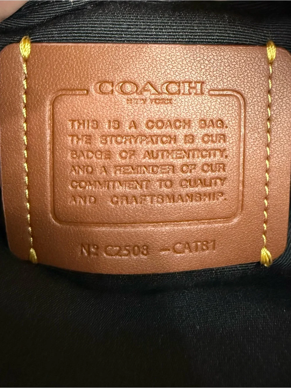 COACH CAT81 Black Solid Refined Pebbled Leather Sullivan Compact Men’s Crossbody